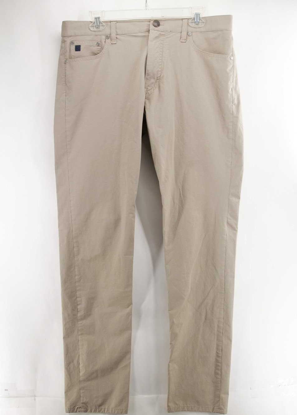 Vineyard Vines On-The-Go 5-Pocket Pants Mens 34x34 Khaki Tan Performance OTG